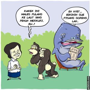 Teluk Jakarta Tercemar Merkuri