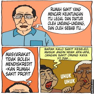 Kemenkes Rumah Sakit Mencari Keuntungan Legal
