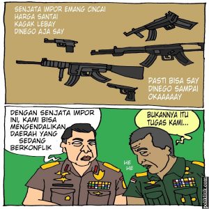 Polemik Impor Senjata oleh Polri