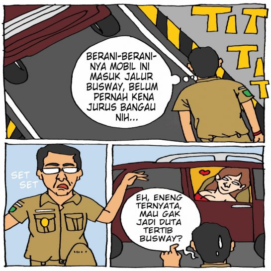 Sandiaga Berniat Jadikan Dewi Persik Duta Tertib Busway