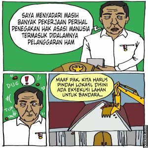 Jokowi Akui Banyak Kasus Pelanggaran HAM yang Belum Tuntas