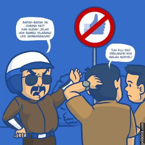Dilarang Like Sembarangan