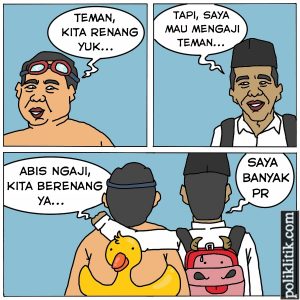 Ngaji Atau Renang