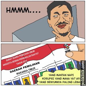 Tandai yang Pernah Korupsi