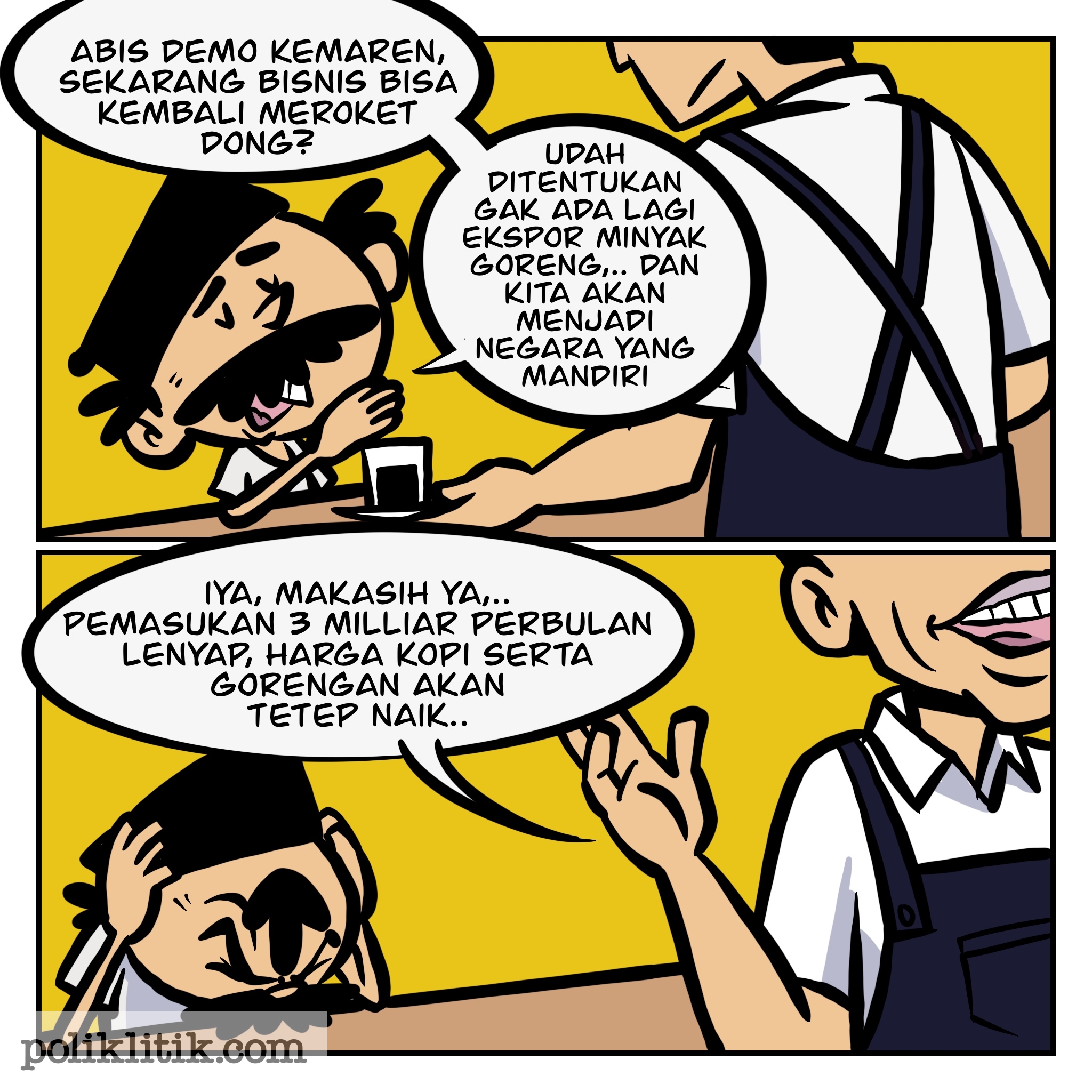 ekspor minyak goreng