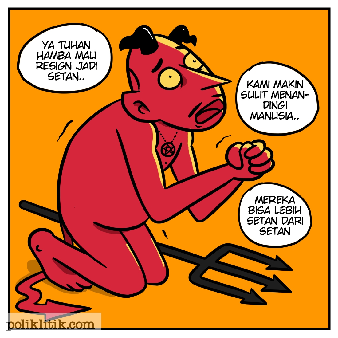 lebih setan dari setan