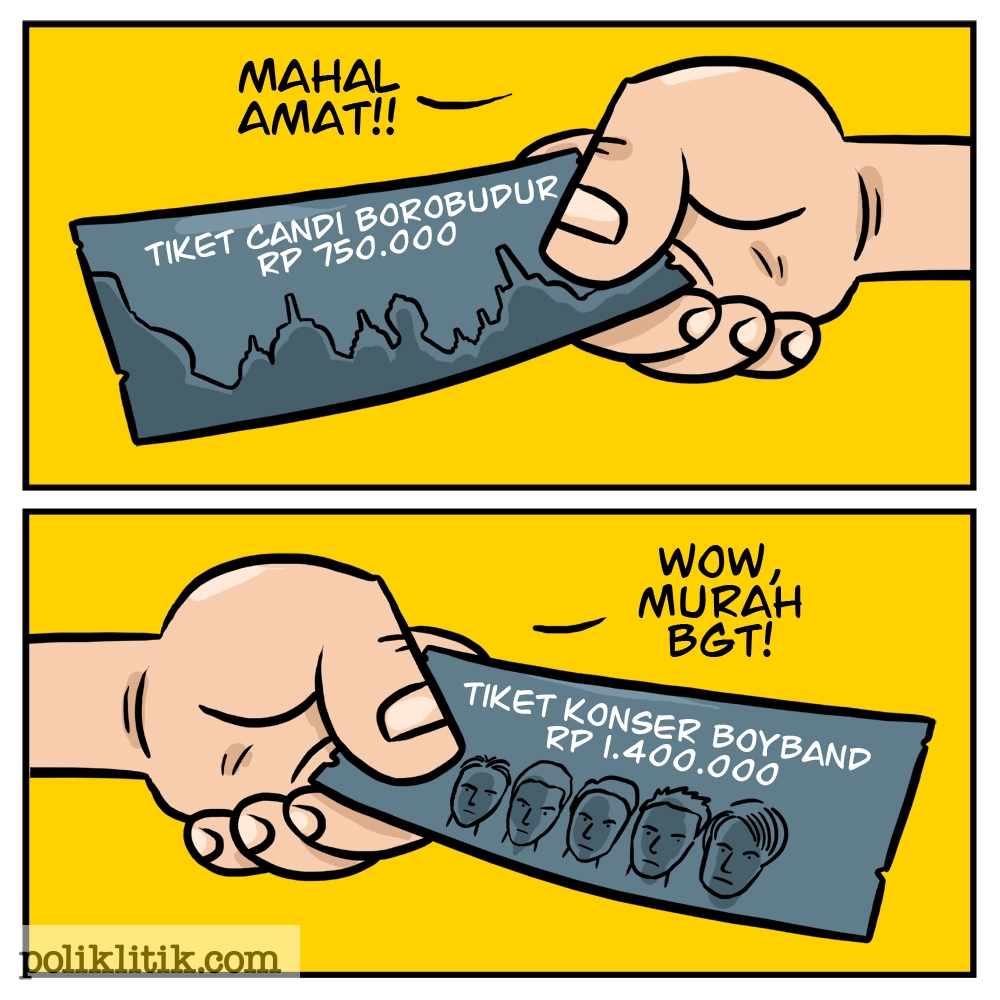tiket mahal