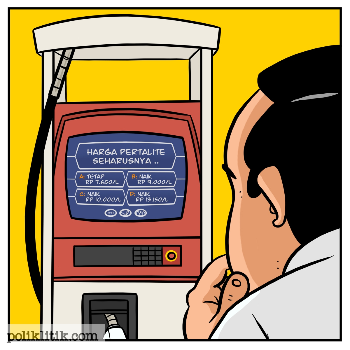 harga pertalite naik